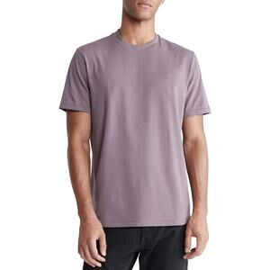 Calvin Klein Men's Smooth Cotton Solid Crewneck T-Shirt 12557